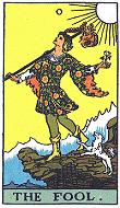 Tarot Ryder-Waite - El Loco - Tarot Marsella